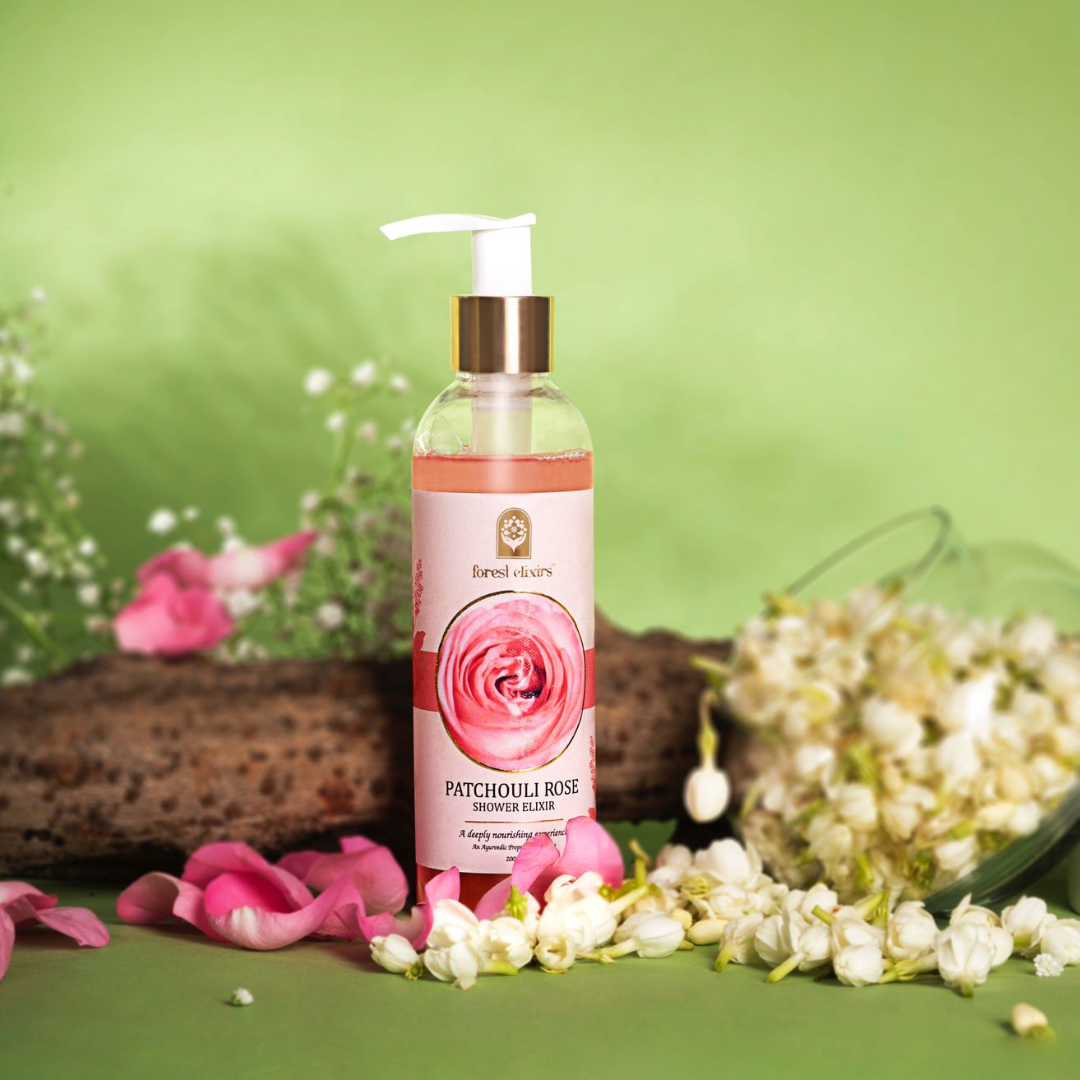 Patchouli Rose Shower Elixir